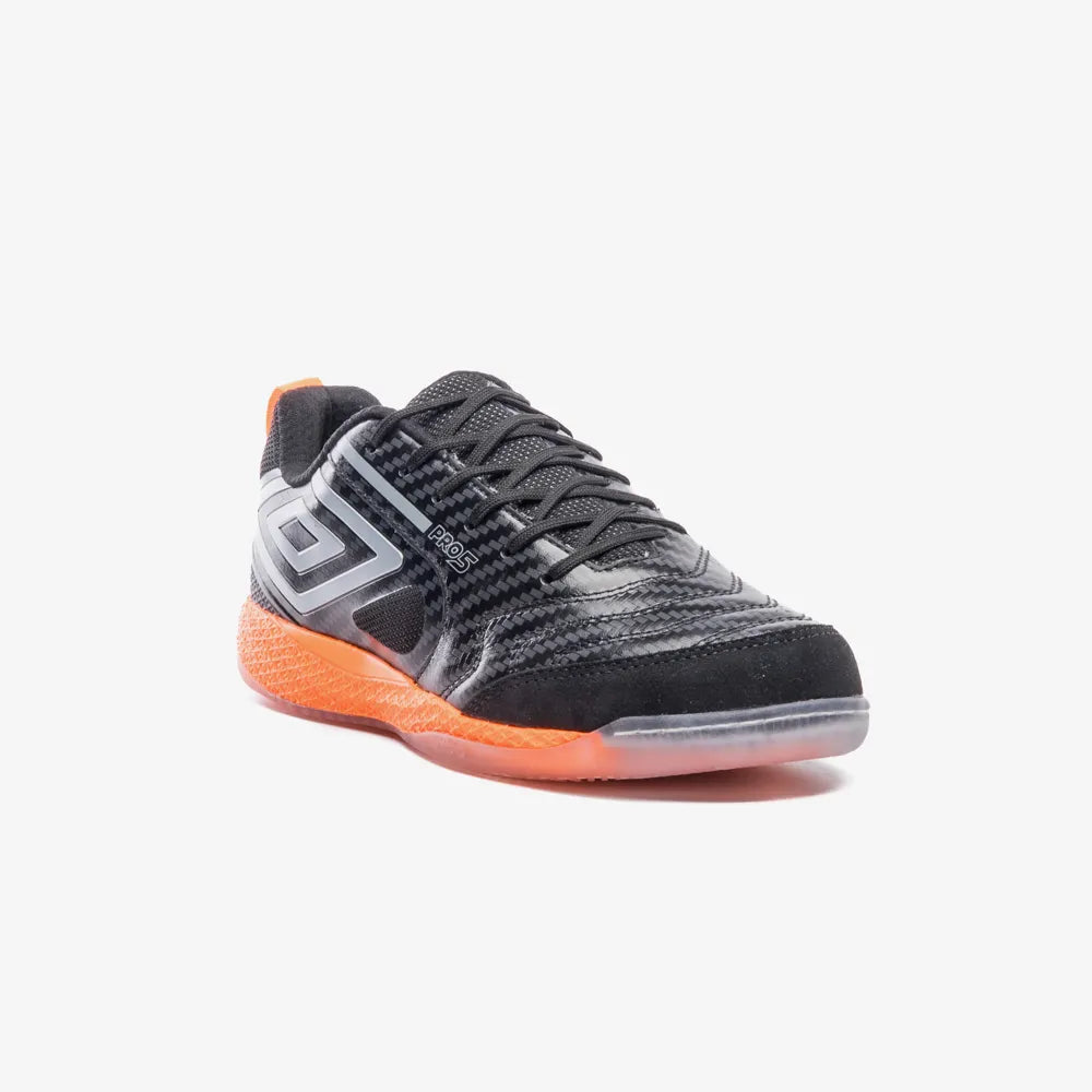 Chuteira Futsal Umbro Pro 5 Bump Full Carbon